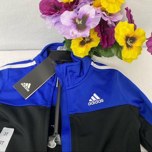 Adidas boys’ tricot jacket and pant 2-piece set,NWT - Picture 5 of 8